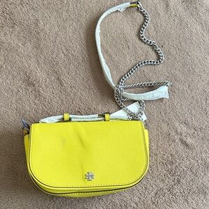 Tory Burch Yellow Crossbody Bag